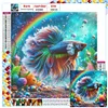Diamond Painting -DIY Full Square Drill Colorful Fish(30*30CM)