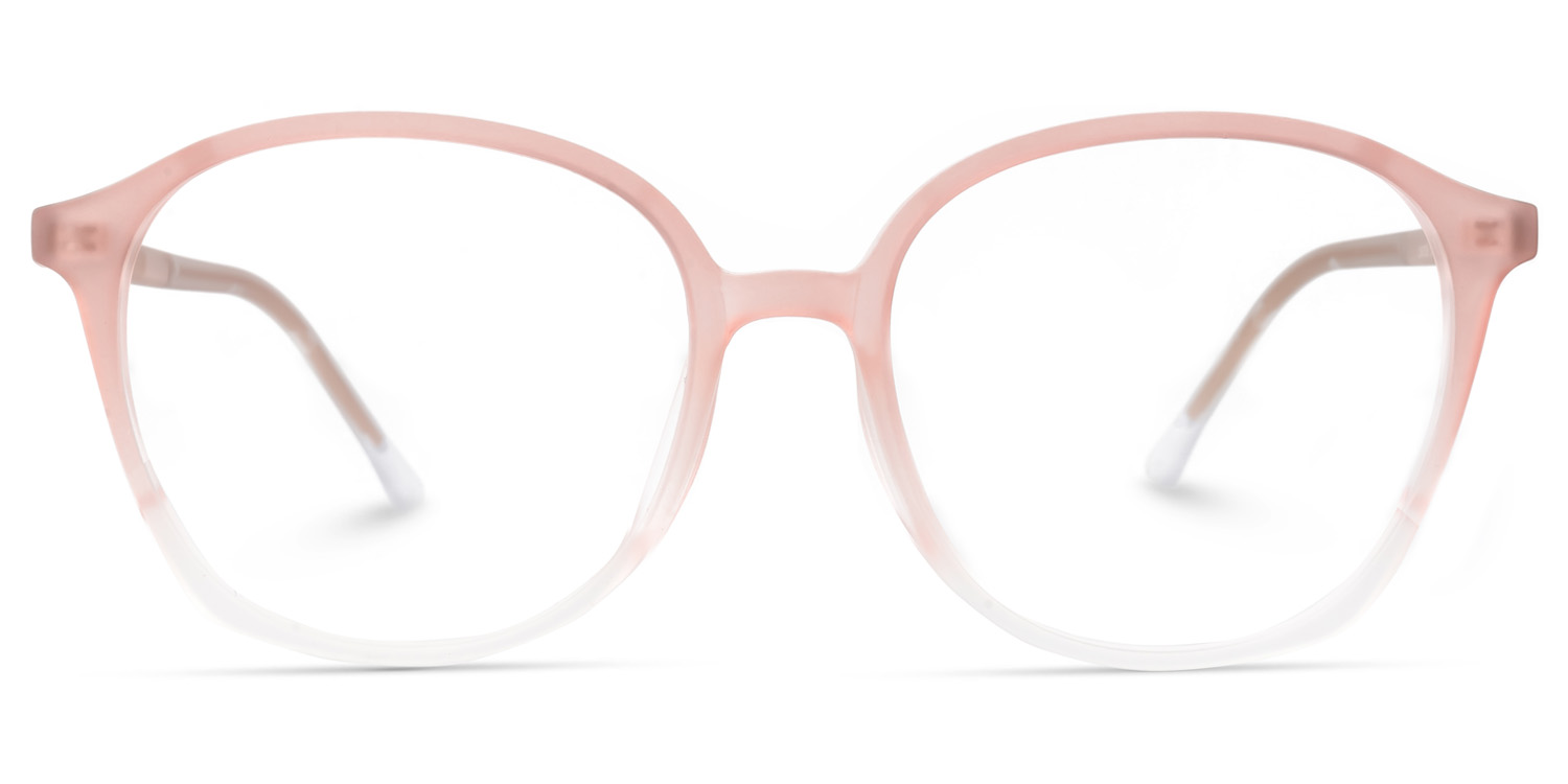 Garrett Rosa Rund Brille Rosa