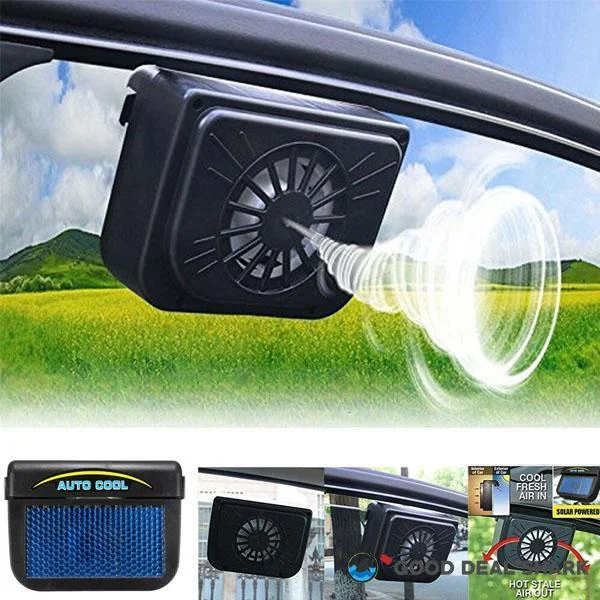 Solar Power Auto Cooling Fan