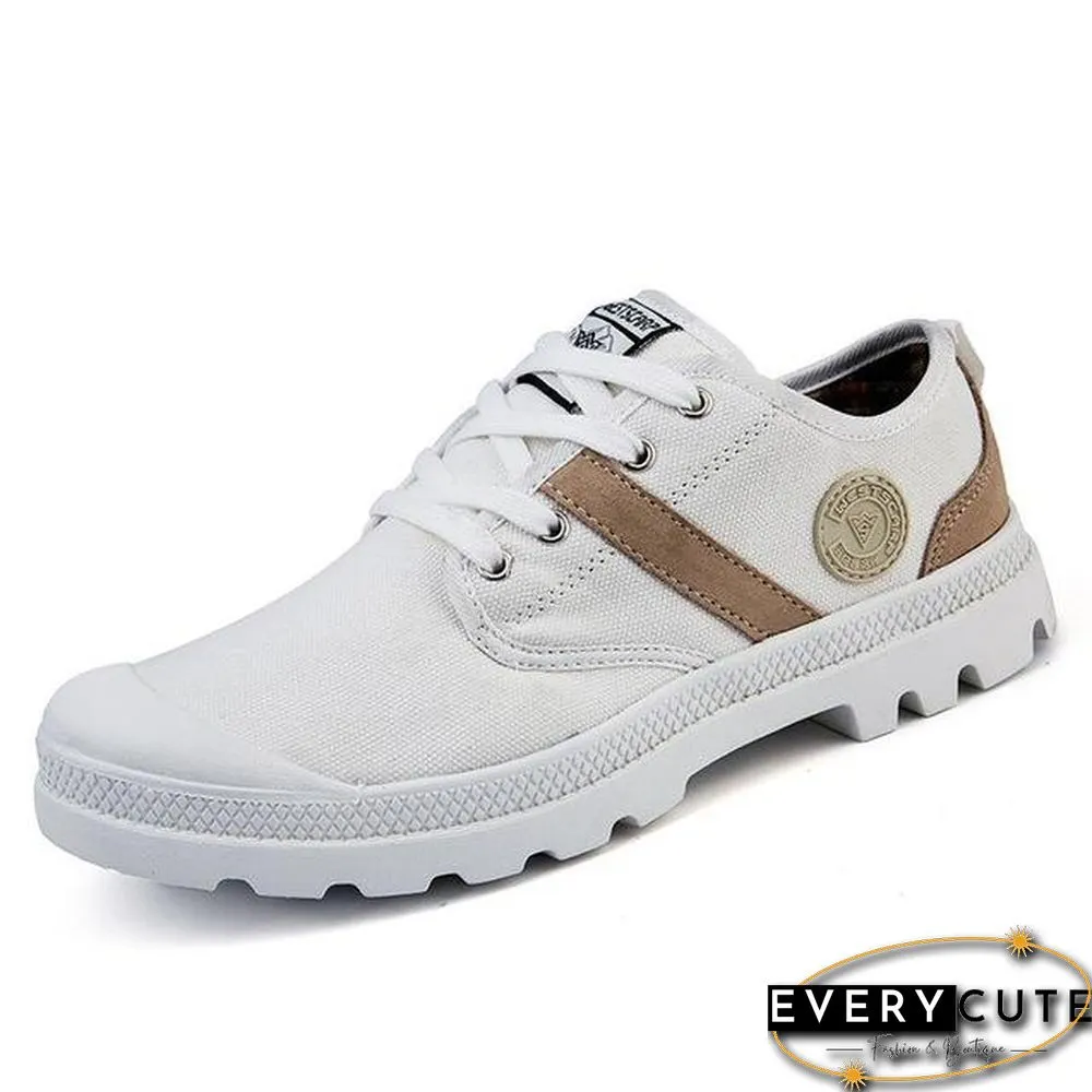 Men canvas Large size Sneakers Shoes