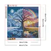 Diamond Painting -DIY Round Drill Tree(40x40cm)