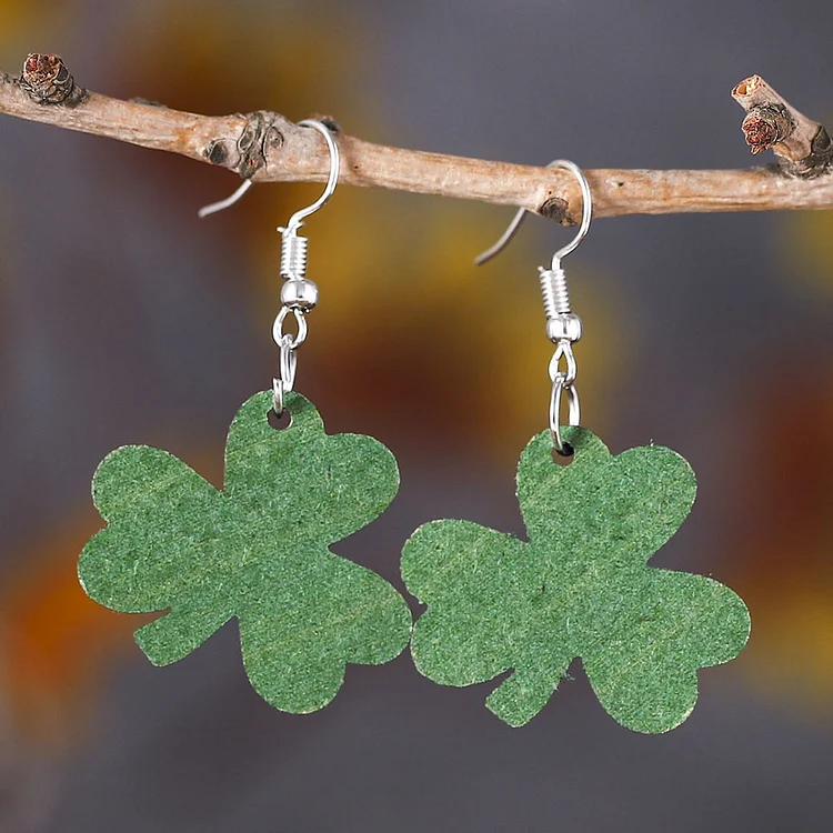 Fashion Lucky Clover Earrings