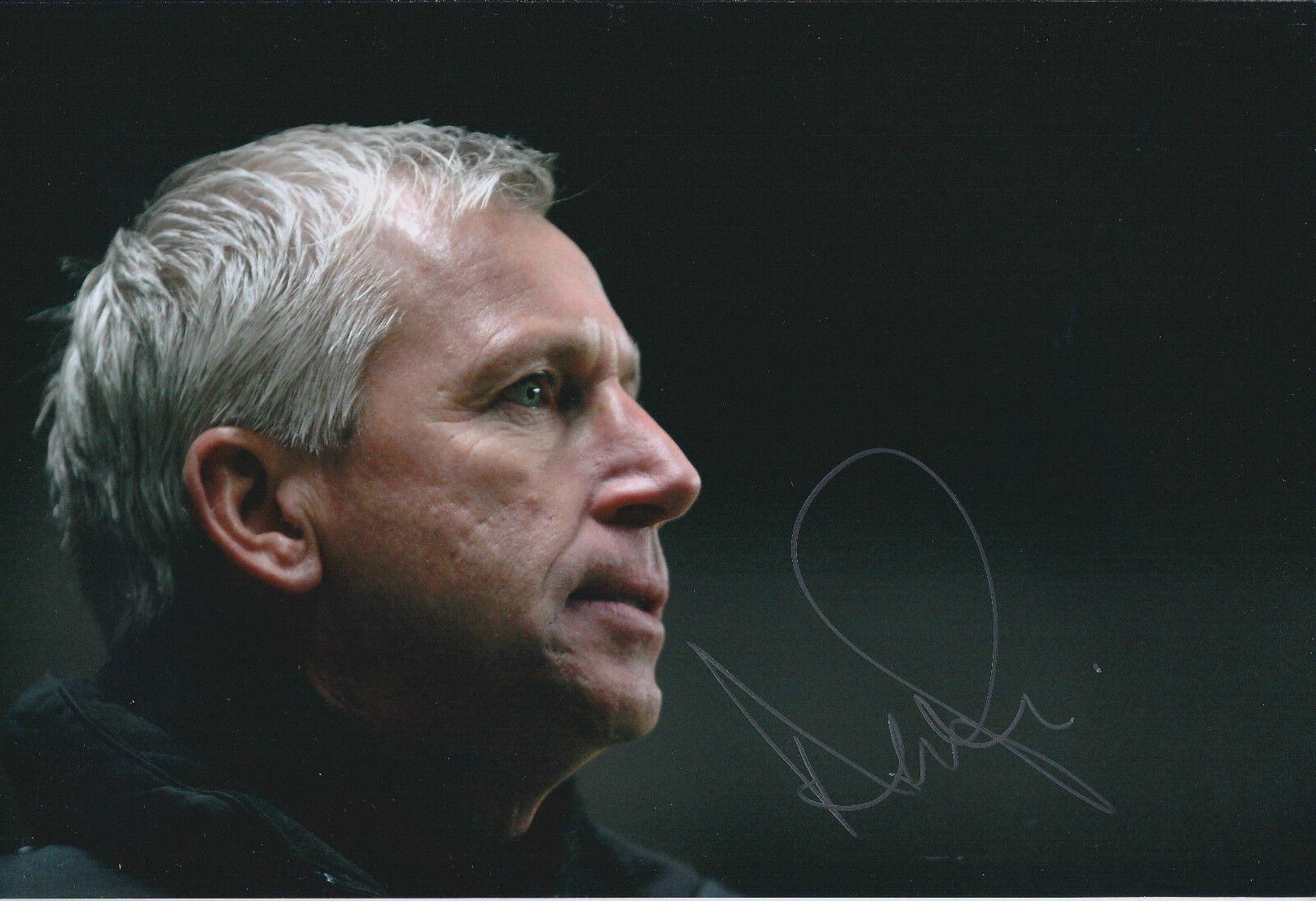 Alan PARDEW SIGNED Autograph 12x8 Photo Poster painting AFTAL COA Newcastle United MANAGER RARE