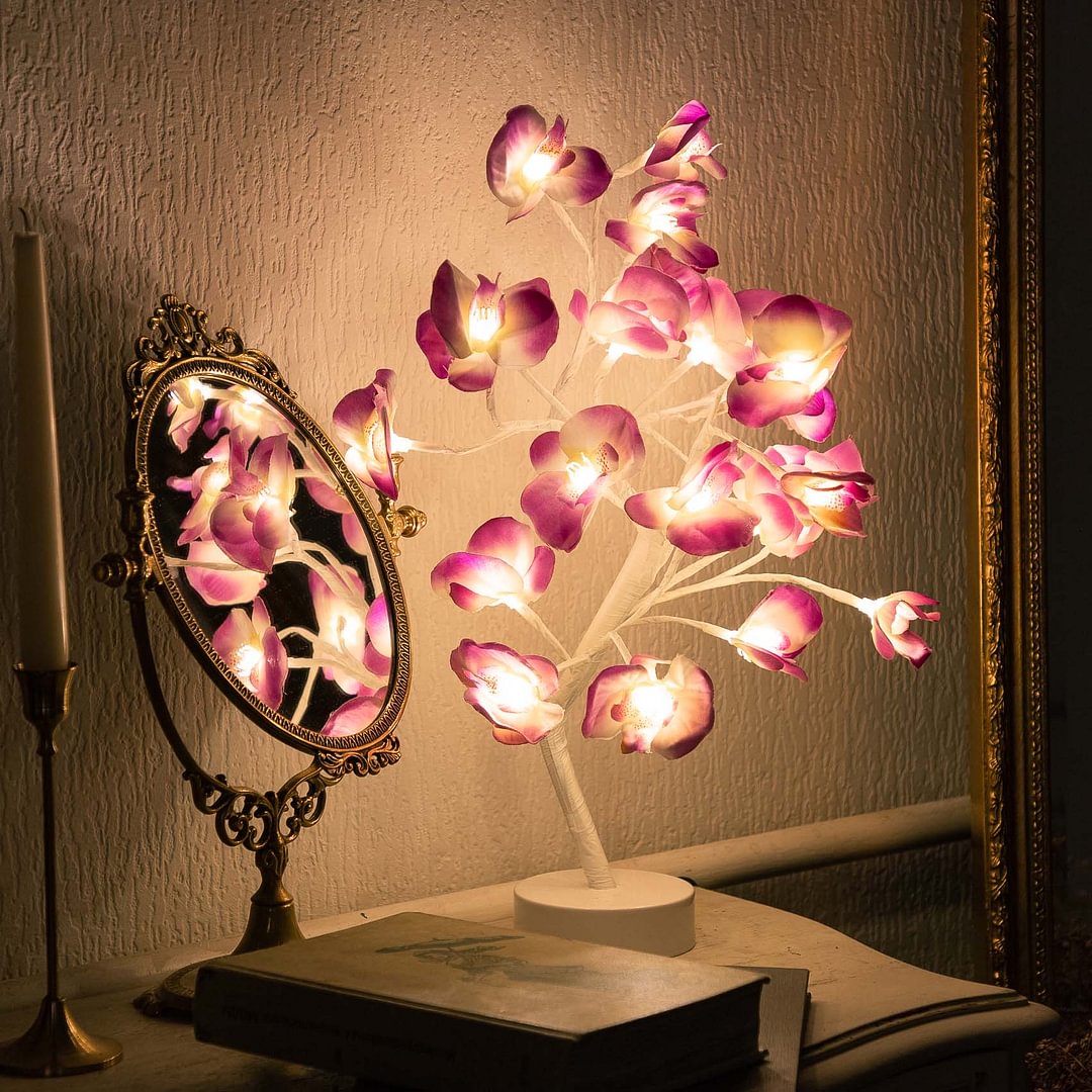 The Everlasting Orchid Lamp
