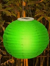 12 inch LED Round Solar Lantern Pendant Waterproof for Decoration