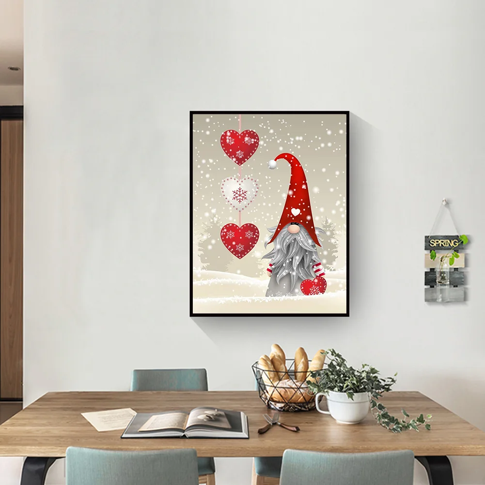 Diamond Painting - Full Round Drill - Christmas Goblin(30*40cm)