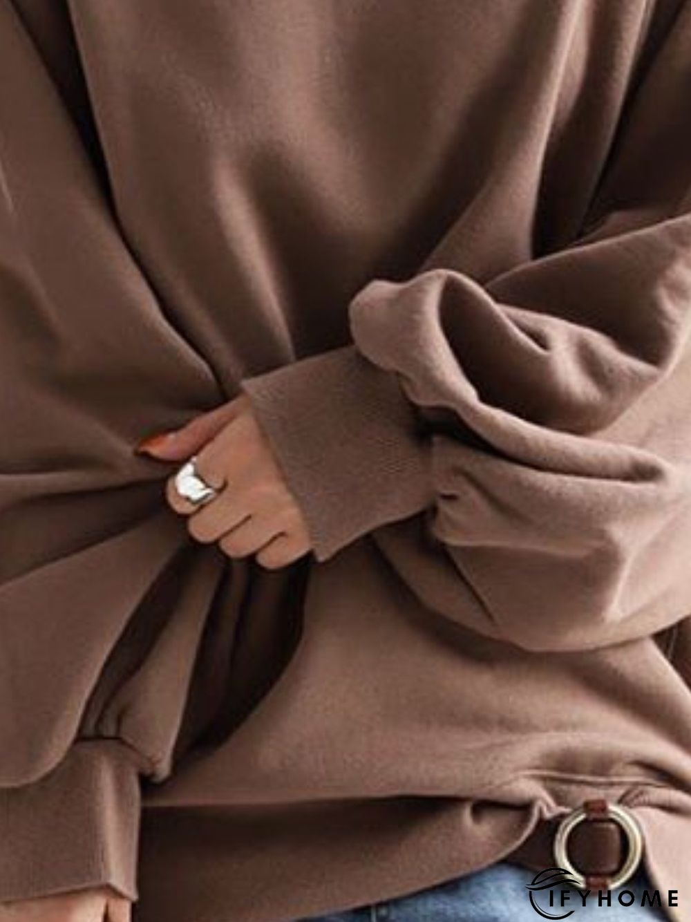 Coffee Long Sleeve Simple Shirt & Top | IFYHOME