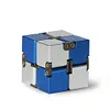 Stress Relief Toy Premium Metal Infinity Cube Portable Decompresses Relax Toys for Children Adults