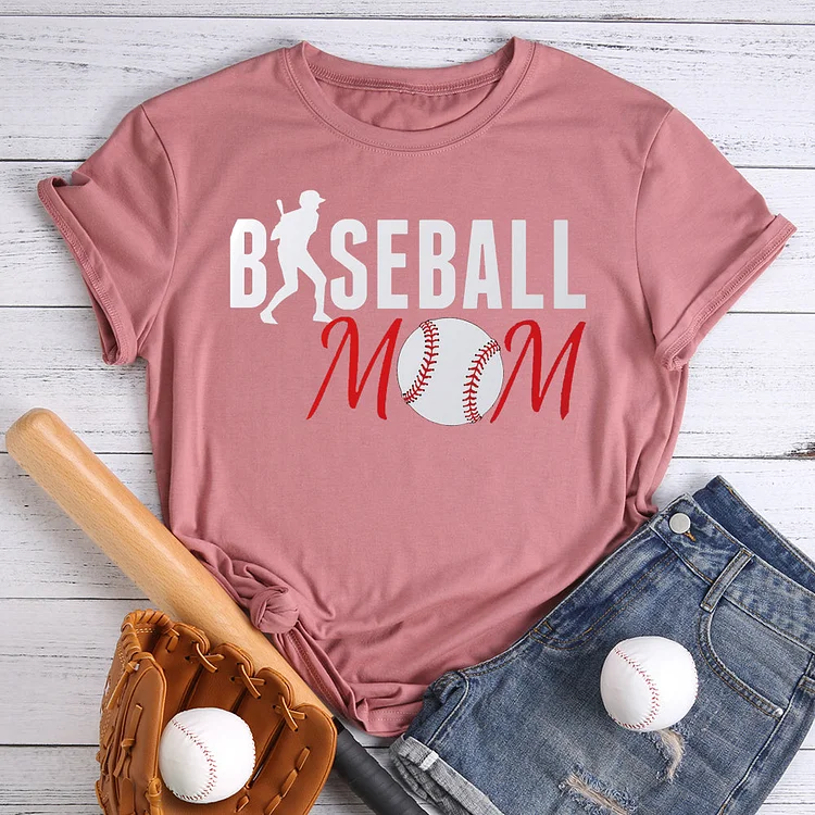 Baseball mom T-Shirt Tee -01367