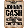 Johnny Cash - Metal Tin Signs(8*12Inch/12*16Inch)