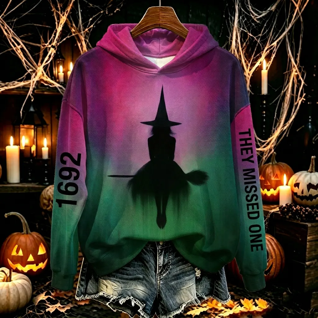 Comstylish 1692 They Missed One Halloween Women's Hoodie