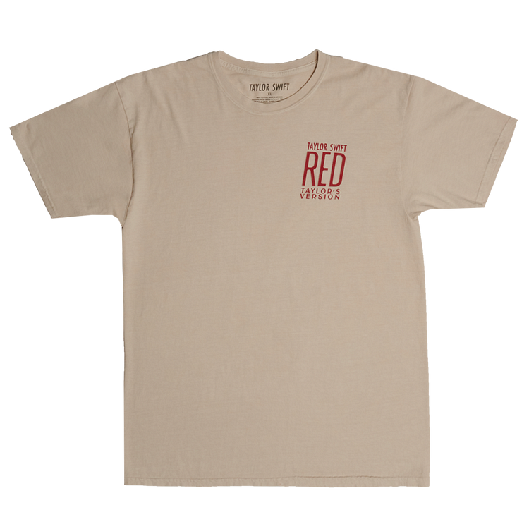 Red (Taylor's Version) Eras Beige T-Shirt