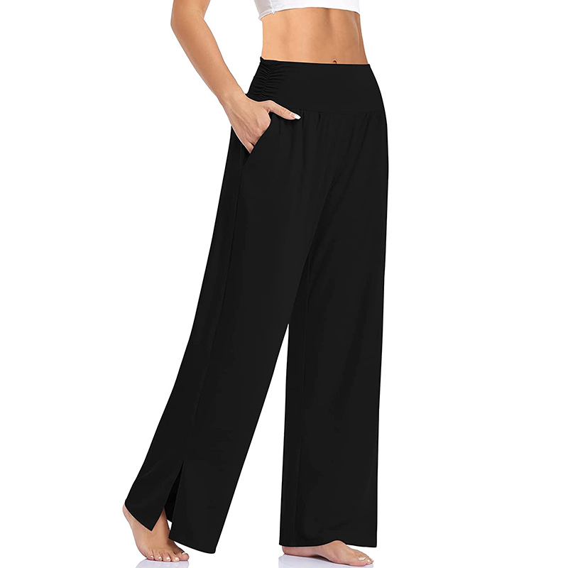 Solid Color Casual Comfortable Loose Fashion Pants Straight Sweatpants