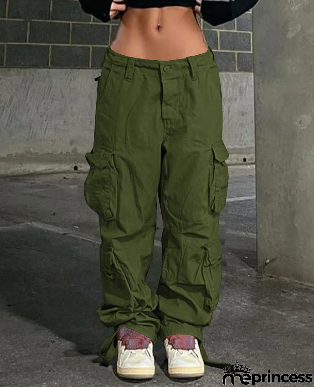 Women Casual Loose Cargo Pant