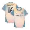 RODRIGO #16 Manchester City Fourth Away Authentic Soccer Jersey 2024/25- Definitely City (UCL)