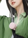 Mini Clip Fan Hanging Waist Neck Fan Girl Electric Air Cooling Fan 900mah USB Le