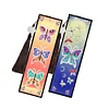 2pcs Creative DIY Diamond Painting Bookmark Special Leather Tassel Kits