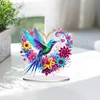 Liebeskolibri doppelseitig - 5d DIY Bastelornament