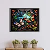>SALE<5D DIY Full Round Drill Partial AB Diamond Painting Butterfly Decoration 55x45cm