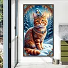 Cat - Diamond Painting - Full Round Drill (Canvas|40*70cm)