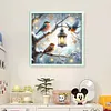 (Multi-Style) Bird And Lamp-11CT Stamped Cross Stitch 50*50cm/19.69*19.69in