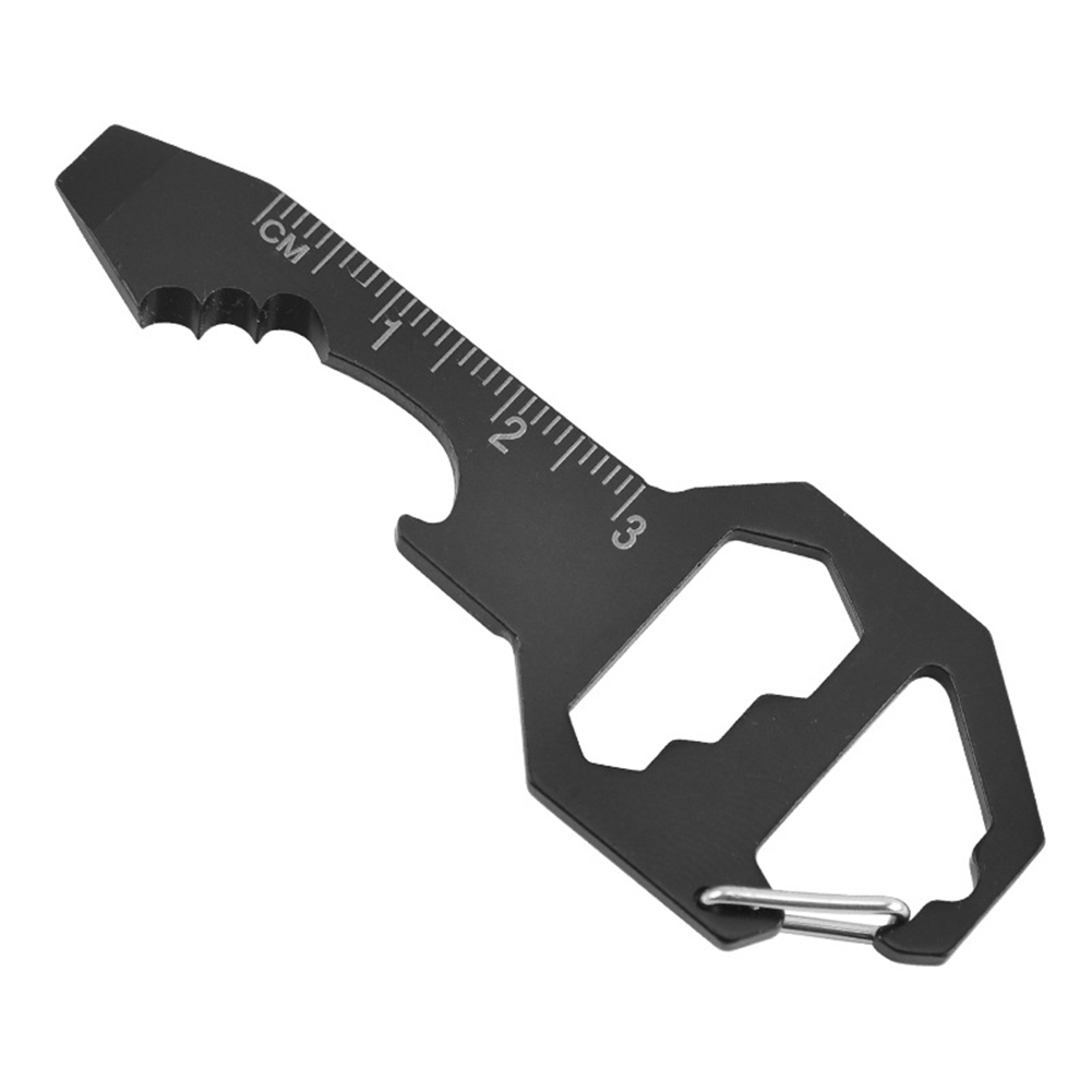 

Keychain Multitool Stainless Steel Hex Wrench Screwdriver Bottle Opener, 501 Original