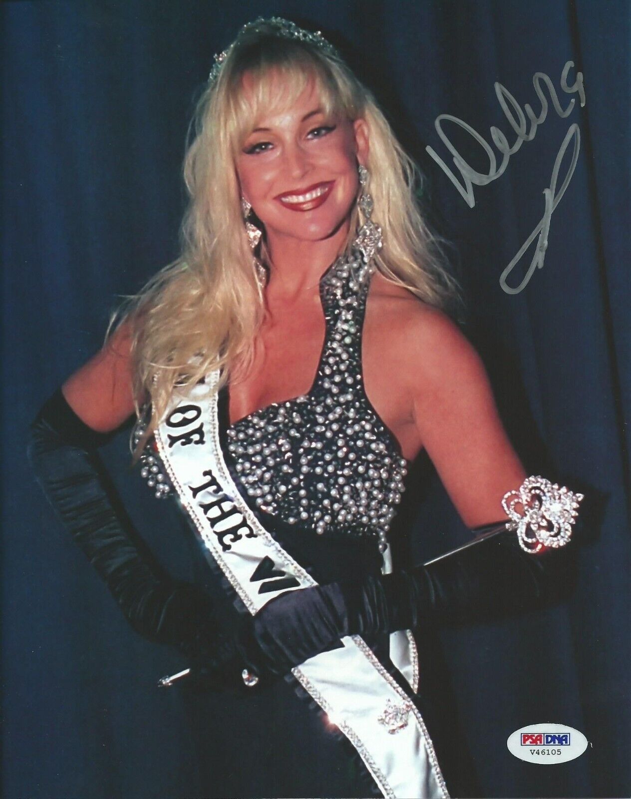 Debra McMichael Signed Queen of WCW 8x10 Photo Poster painting PSA/DNA COA Picture Autograph WWE