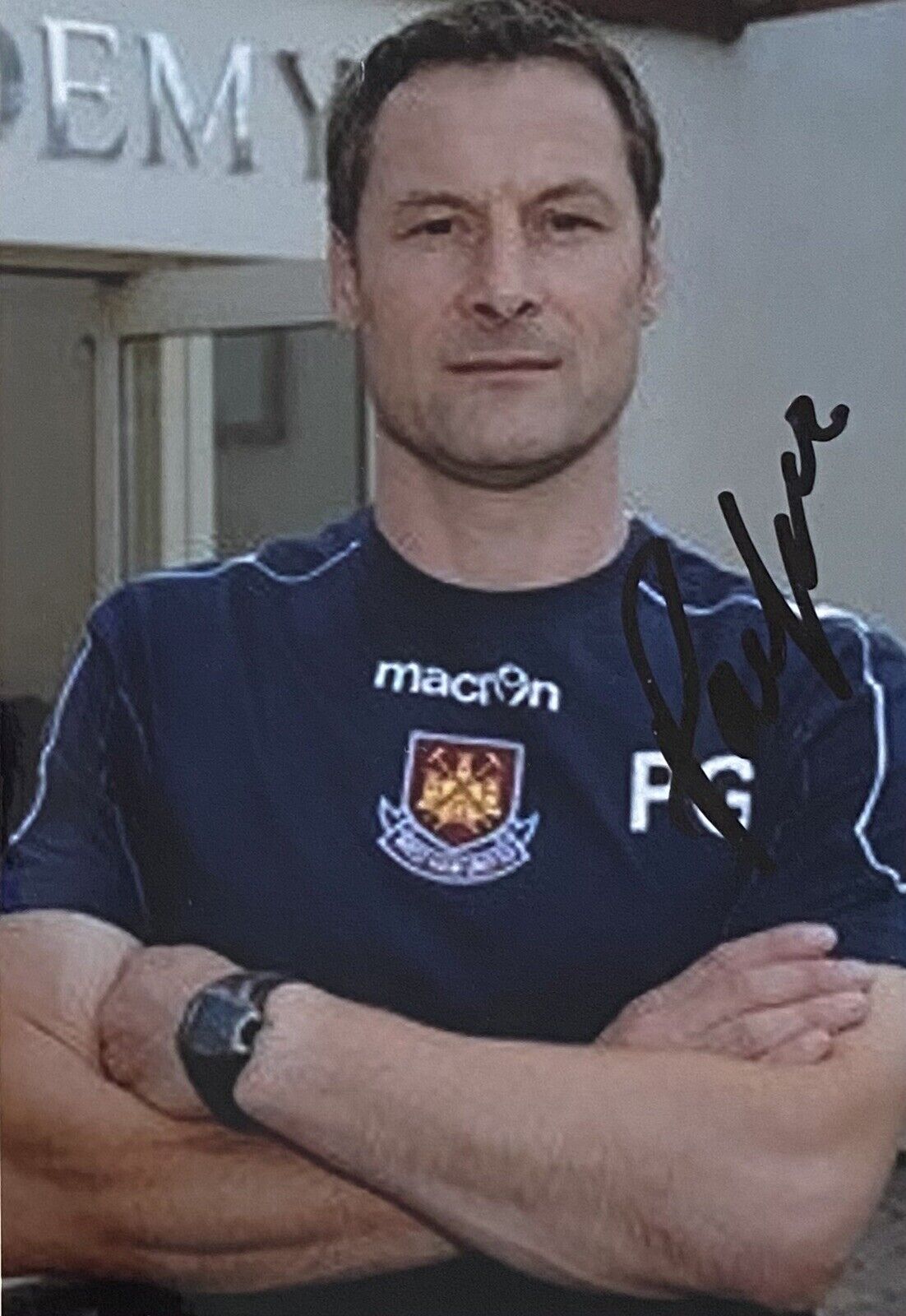 Paul Groves Genuine Signed West Ham United 6X4 Photo Poster painting