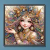 Diamond Painting-DIY Crystal Rhinestone Girl(40x40cm)