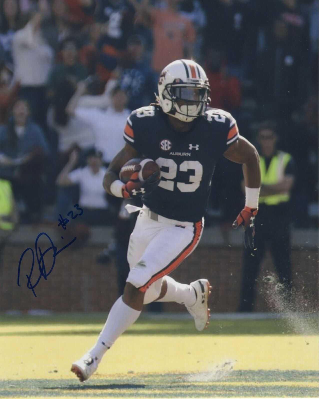 RYAN DAVIS SIGNED AUTOGRAPH AUBURN TIGERS 8X10 Photo Poster painting #2