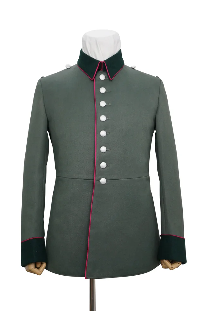   Wehrmacht German M1935 General Officer Waffenrock Gabardine Piped Dress Tunic German-Uniform