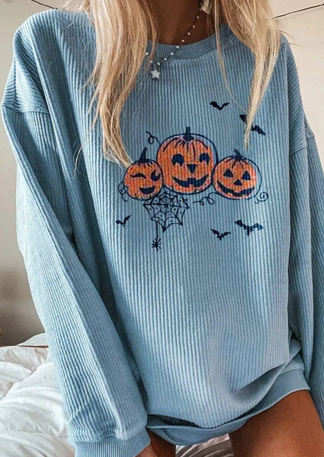 Cute Pumpkin Sweatshirt August Lemonade August Lemonade