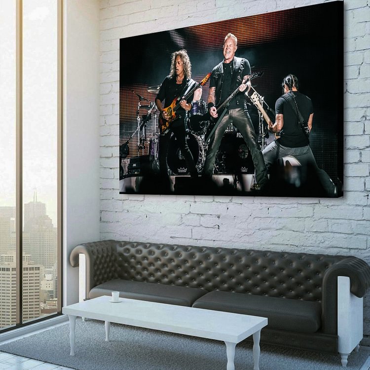 Metallica: Live at Yankee Stadium Canvas Wall Art MusicWallArt