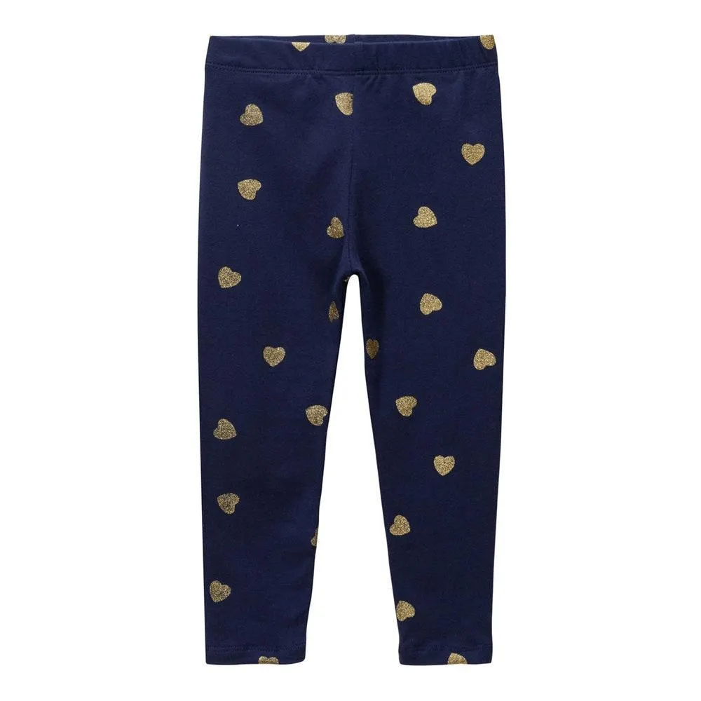 Girls Leggings Unicorn Pants 100% Cotton Girls's Trousers Kids Pants Casual Print Cartoon Pattern Children Printing Leggings
