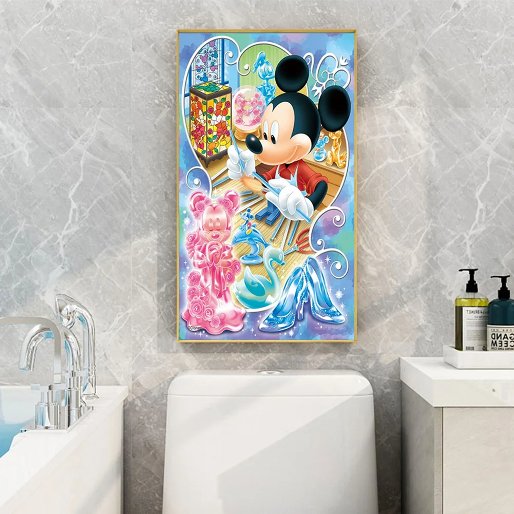Full Round Diamond Painting 30*50cm - Mickey