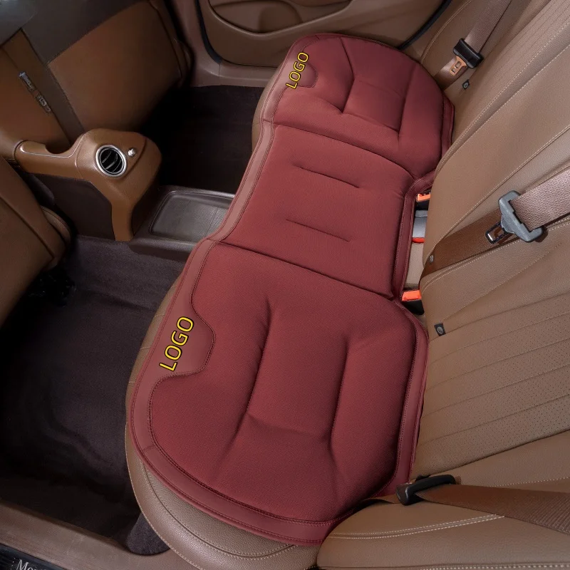 New 2025 car seat cushion summer ice silk cool pad nappa anti-fouling leather high-end seat cushion ventilation and breathable four seasons