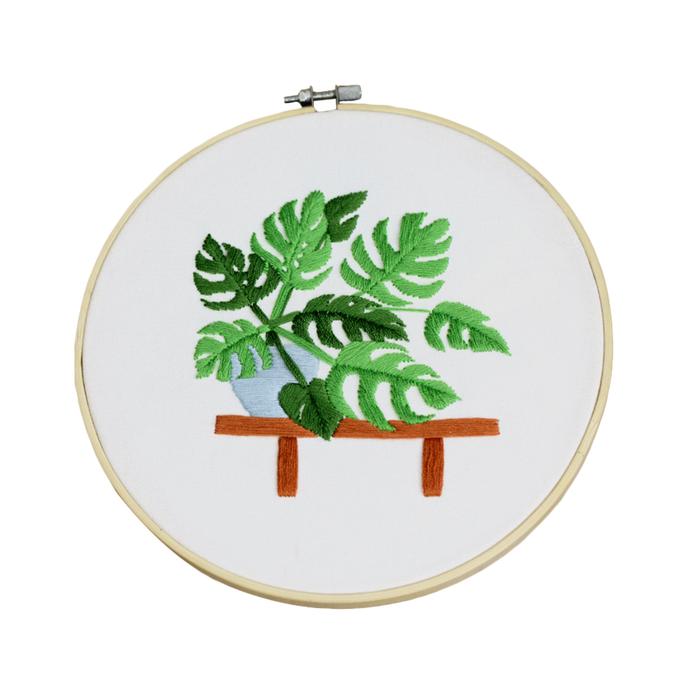 

Cute Plants - Embroidery Cross Stitch - 30*30CM, 501 Original