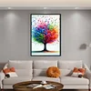 Colorful Musical Note Tree-11CT Stamped Cross Stitch 40*60cm/15.75*23.62in tapestrymarket