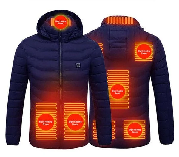 Unisex Heated Jacket Heating Coat Electric
