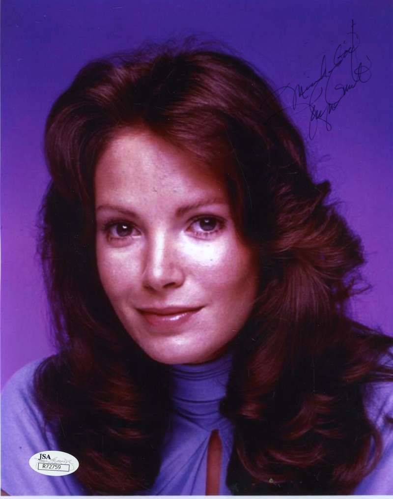 Jaclyn Smith Jsa Coa Signed Charlies Angels 8x10 Photo Poster painting Authenticated Autograph