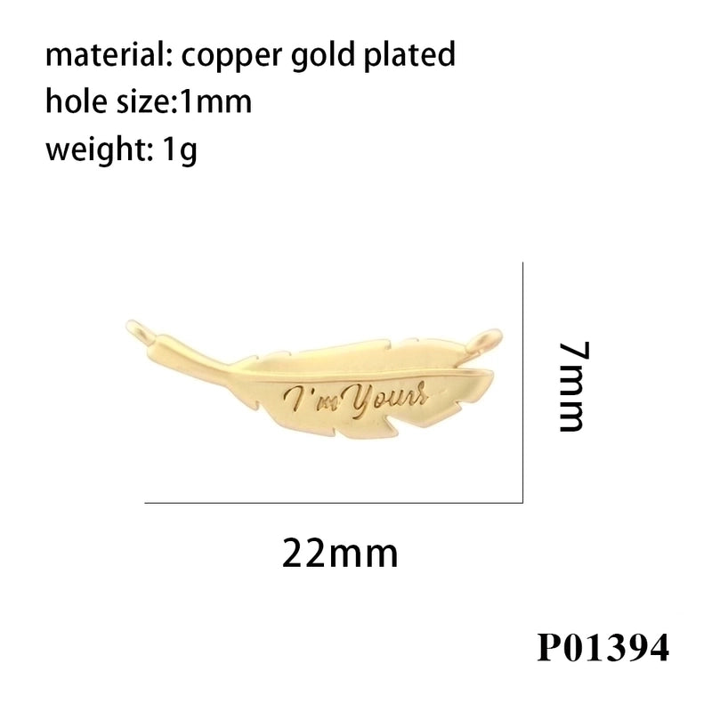 Minimalist Palm Heart Shape Eye Copper Plating Inlay Zircon 18k Gold Plated Charms