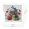 (30*30cm)Dragonfly Flower Books - Square AB Drill Diamond Painting