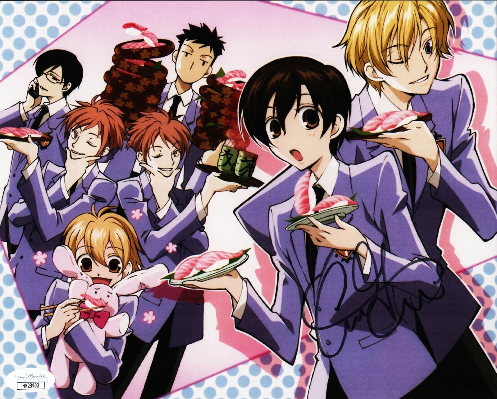 Caitlin Glass Ouran High School Signed Autograph 8x10 Photo Poster painting JSA Certified COA