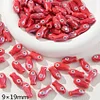 Red Serie Ceramic Beads DIY Bracelet Necklace Accessories