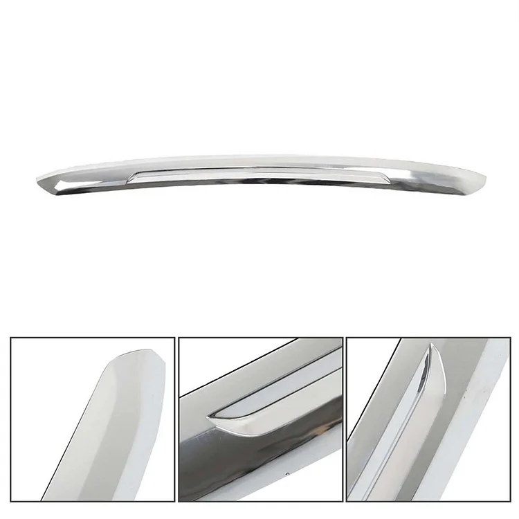 SEBLAFF Front Bumper Grille Upper Grill Hood Molding Trim Chrome Replacement for 2020-2023 Acadia 84818781 84750463