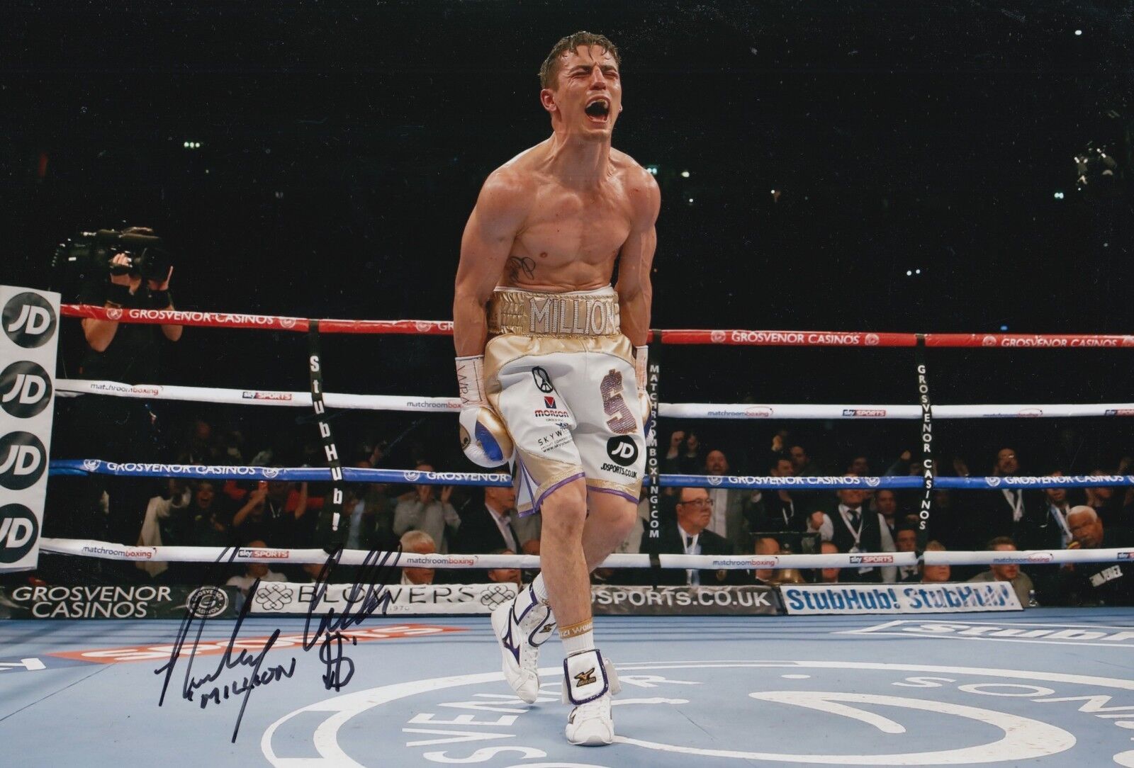 Anthony 'Million Dolla' Crolla Hand Signed Boxing 12x8 Photo Poster painting World Champion 2.