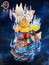 Ultra Instinct Son Goku Cosplay Pikachu - Pokemon Dragon Ball Resin Statue - MIRO Studios