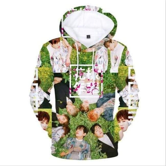 방탄소년단 3D Printed Member Hoodie