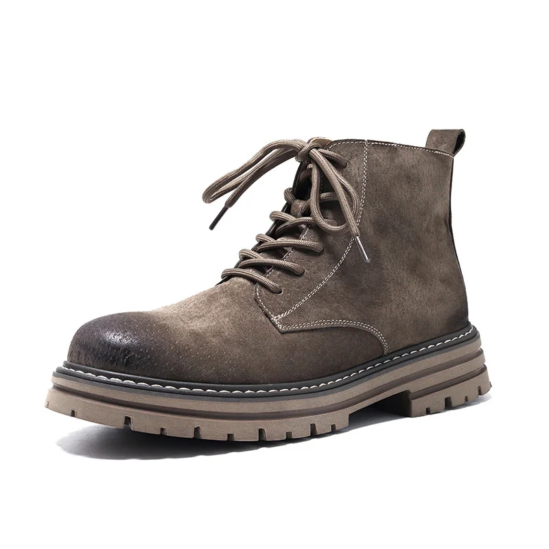 Colourp Colourp Men's Fashion Boots 2024 New Vintage Work Boots 4510-R