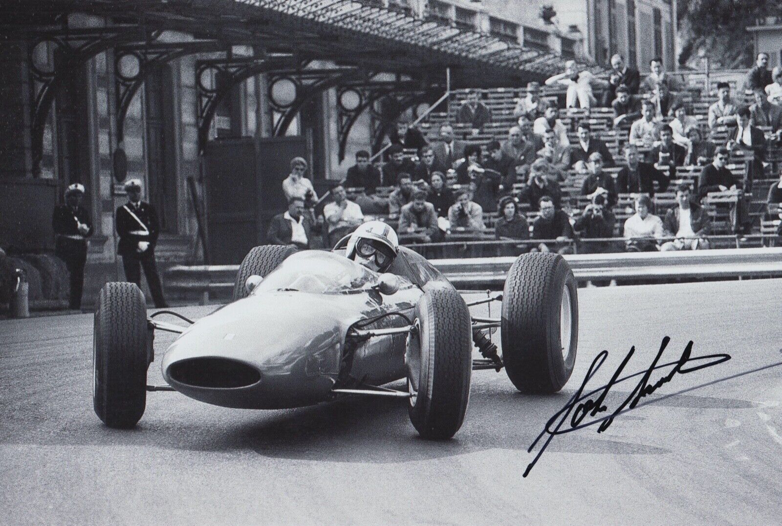 John Surtees Hand Signed 12x8 Photo Poster painting F1 Autograph Scuderia Ferrari